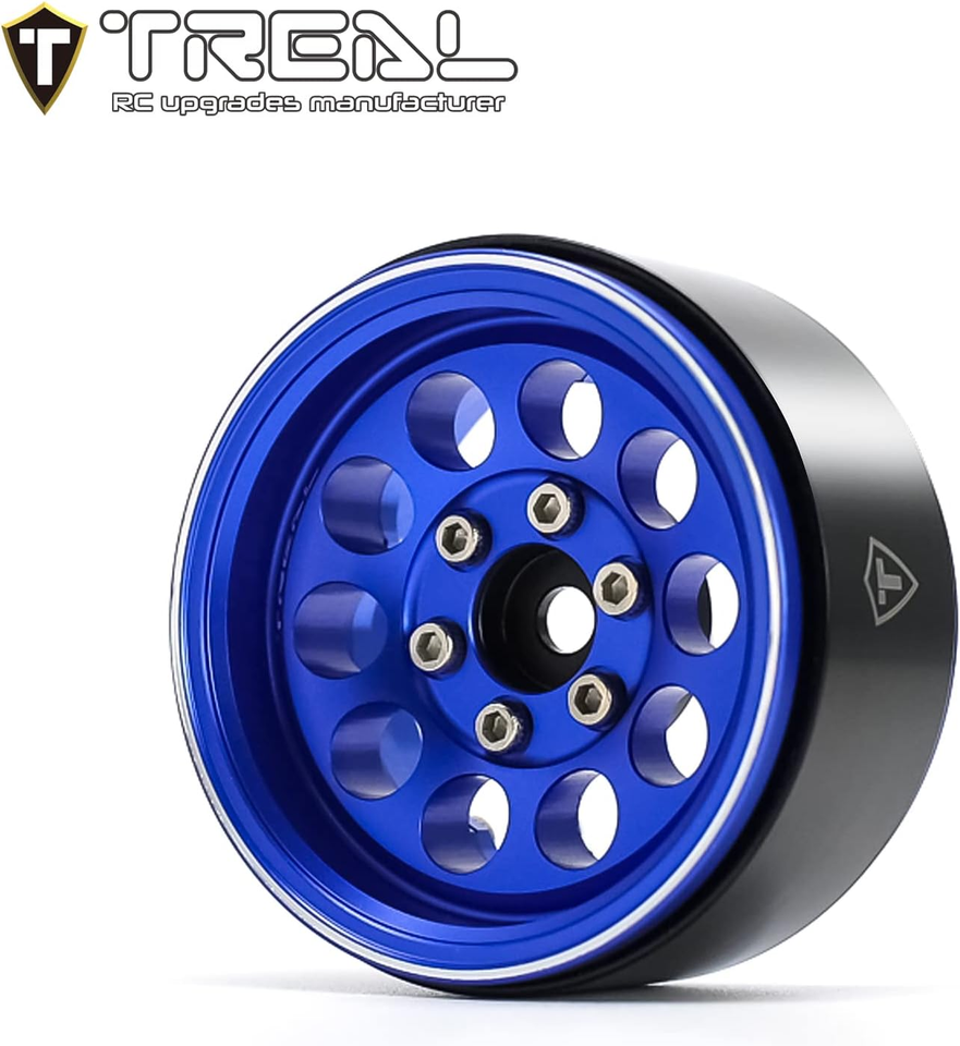Rc Floaters Rims RC Wheels 4Pcs 1.9 Inch Beadlock RC Rims Set for 1:10 RC Crawler ...