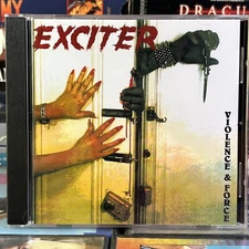 Exciter - Violence & Force 1984 CD Canadian Thrash Speed Metal Megaforce Release