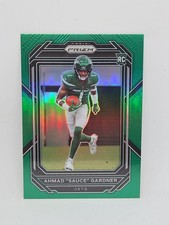 2022 Panini Prizm - Rookies Ahmad Gardner #341 Green Prizm (RC)