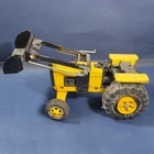 Vintage Tonka Tractor / Front End Loader - XMB975 Tires - Pressed Steel