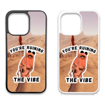 Gummi Clip Handy Hülle iPhone You're Ruining The Vibe - Marcus The Worm Trendy