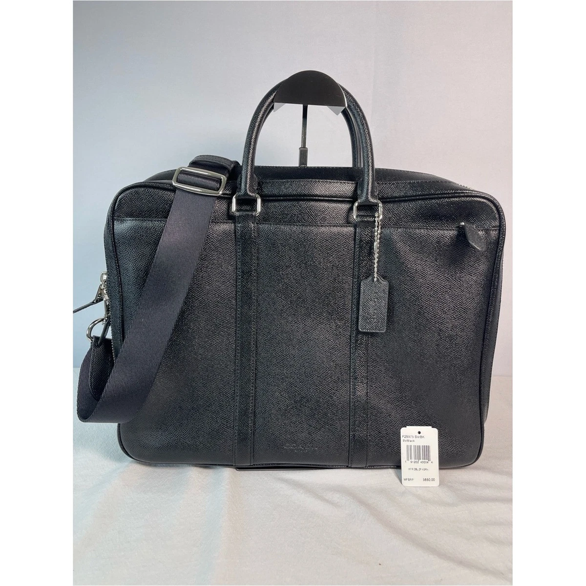 25+ Coach Leather Briefcase/Attache Bags for Men for sale