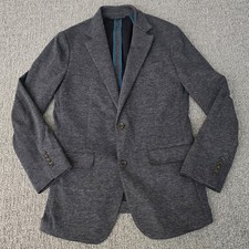 Bonobos Slim Fit Sport Coat Gray Lanificio Fortex Blazer Mens 38R