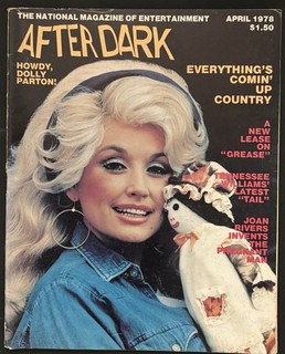 AFTER DARK Magazine Young Dolly Parton April 1978!