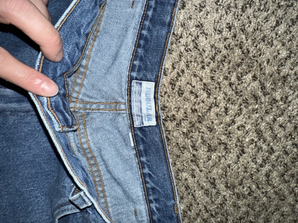 Pantalones Cortos de Skate Azul Marino Antiguo Para Hombre De Colección Y2K Pintor Carpintero Sueltos 38 Foto 3 de 4