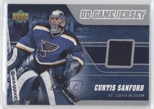2006-07 Upper Deck UD Game Jersey Curtis Sanford #J-CS 1m4