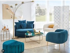 canape fauteuil maison du monde DITA une a deux palce