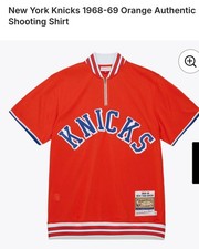 RARE ! Mitchell & Ness 1968-69 New York Knicks Hardwood Classics NBA jersey