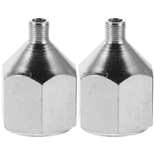 2 Pcs Compressor Adapter Airbrush Pipe Connection Tool Accessories Adaptor
