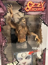 2001 OZZY OZBOURNE ART ASYLUM ROCK "N" THE BOX VOL 1 BARK AT THE MOON FIGURE NIB