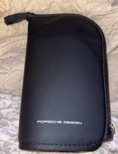 Porsche Design For Luftansa Business class Amenity Kit Insulated Zip Up Bag