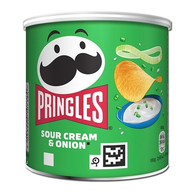 (27,75 /1kg) Pringles Sour Cream Onion Chips 40g Dose