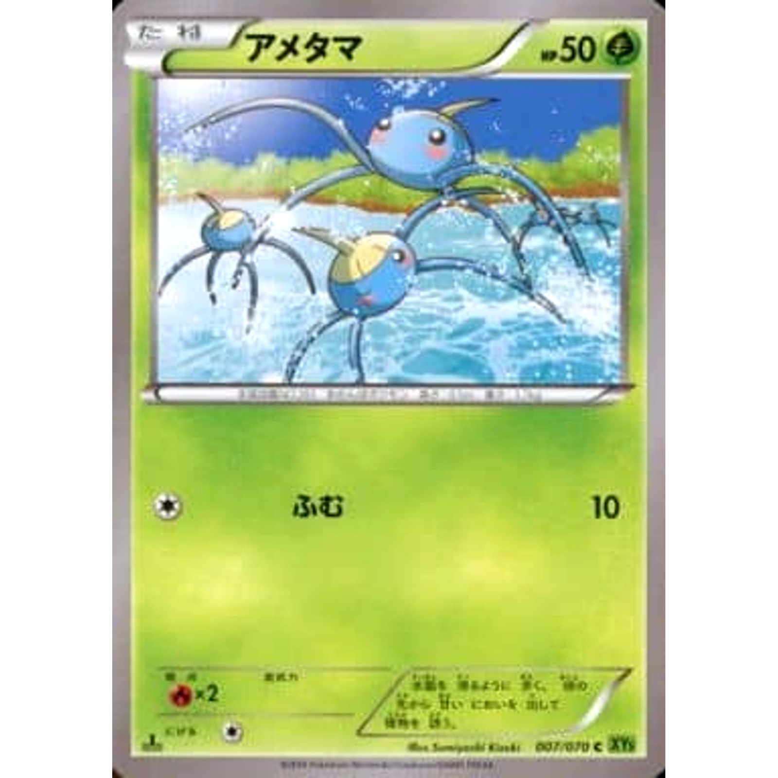 Pokemon Surskit C 007/070 XY5 Tidal Storm Japanese Card