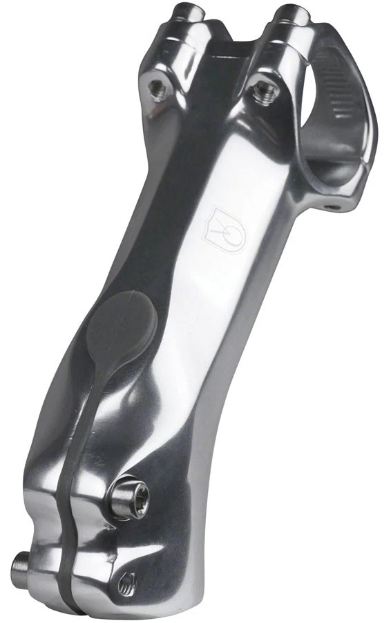 Velo Orange Happy Stem 31.8mm Aluminum 90mm 45 Road Bike Stem, Polished Silver - Image 2 of 2