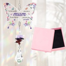 Mothers Day Gifts Crystal Suncatcher Gifts for Mum Nanny Friend Birthday Present