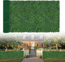 Artificial Boxwood Roll,60X160 In 67 Sqft Uv-Anti Faux Ivy Grass Wall
