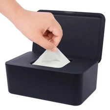 Wipes Dispenser, Wipe Holder for Baby  Adult, Seposeve Refillable Wipe