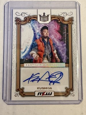 #/10 Kushida 2026 Panini MLW Ring Royalty Wrestling Auto Autograph Gold SSP