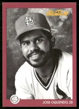 Jose Oquendo 1991 Studio #236 St. Louis Cardinals
