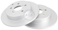 2X A.B.S. Bremsscheibe 18532 FüR Toyota