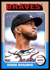 Eddie Rosario 2024 Topps Heritage #343 Braves MLB READ FREE SHIP AutographDen