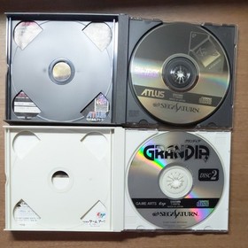 Sega Saturn Software Grandia, Devil Summoner Soul Hackers set