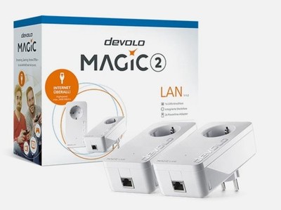 Devolo Magic 2 LAN Starter Kit (1200Mbit, Powerline, 1X Gbits LAN, Heimnetz 8260