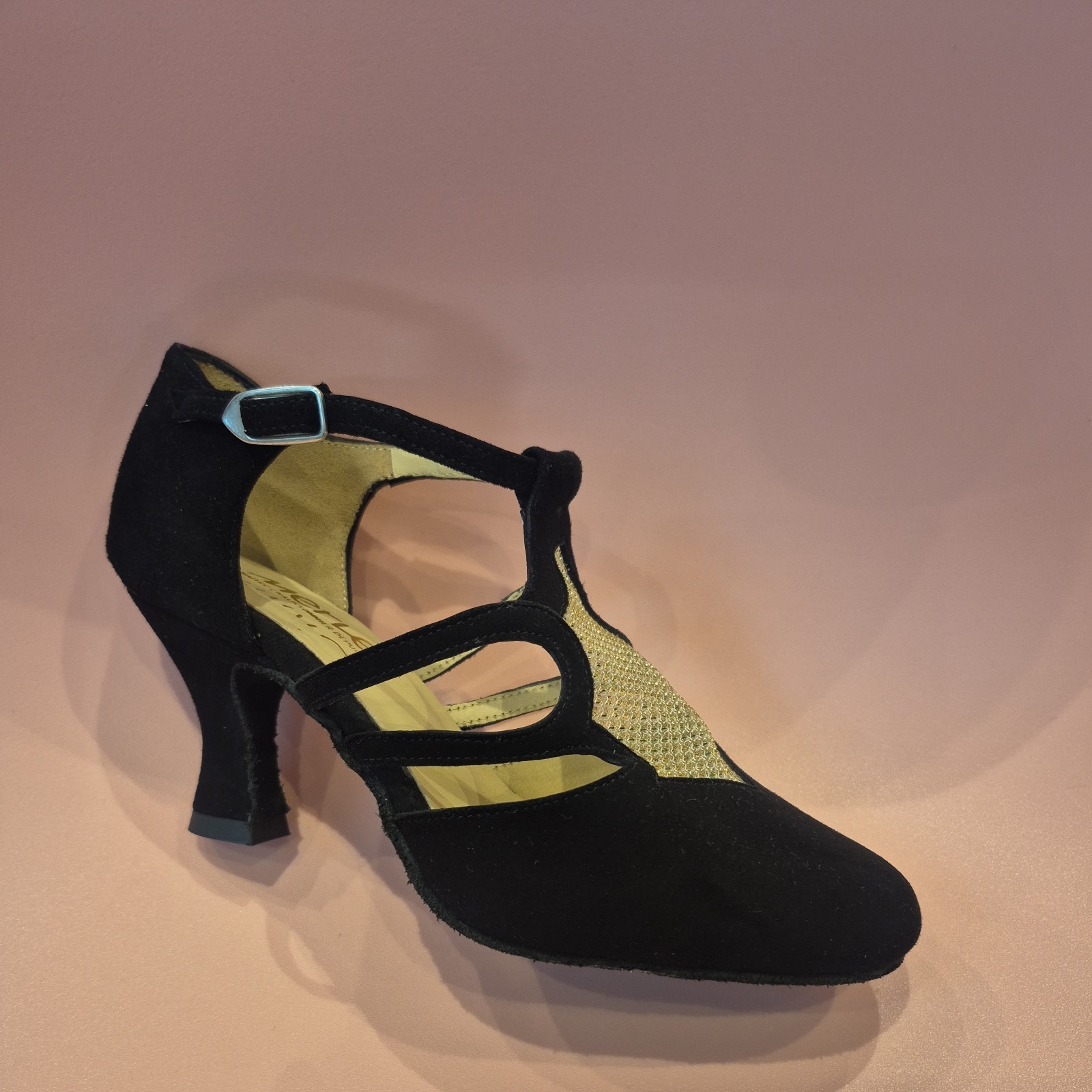 Zapatos de salón y latinos Merlet Eur 37 UK 4 negros