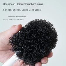 Long Handle Toilet Brush Toilet Brush and Plunger for Daily Bathroom Cleaning