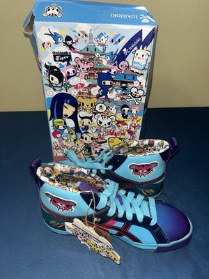 Rare Tokidoki x ASICS Onitsuka Tiger Womens Sneaker Shoes Size US NEW  DEFECT