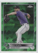 2022 Topps Chrome Update Sapphire Edition Green 40/75 Chad Kuhl #US71 09j5