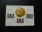 Unesco official stamps FDC card France 1961
