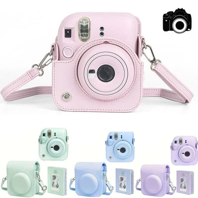 MARKENLOS Für Fujifilm Instax Mini12 Kamera Case Schutzhülle Trave Tasche mit Mini Album