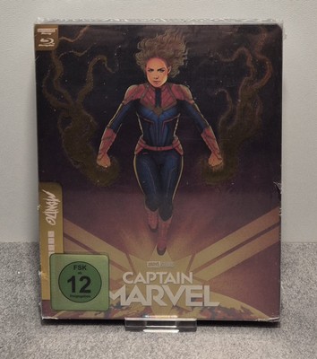 Captain Marvel - 4K Ultra HD - Mondo Steelbook Blu-ray - OOP - NEU & OVP