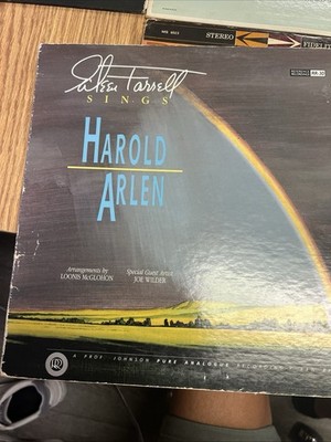Eileen Farrell Sings Harold Arlen, Vinyl, LP Album, Reference Recordings RR 30