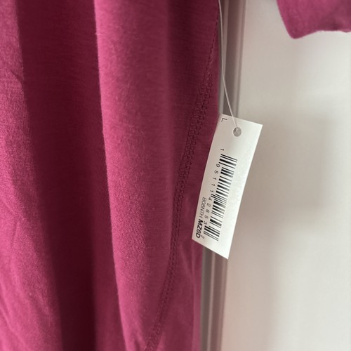 Amazon Essentials Damen Relaxed-Fit Kurzarm Rundhalsausschnitt - Burgund Large - Bild 4 von 6