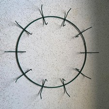 Wreath Form, 12 Inch Clamp Wreath Form Qty. 10 Christmas Wreath Form