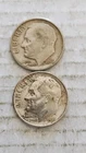 1961 P&D Silver Roosevelt Dimes, Nice Condition.      727