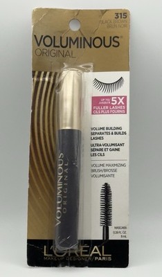 LOreal - Voluminous Original - 315 BLACK BROWN Mascara - Volume - NEW & SEALED