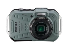 WG-1000 Olive Waterproof Digital Compact Camera, Designed for Casual Outdoor
