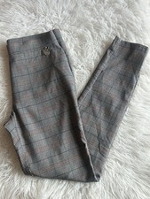 Tommy Hilfiger Women s Size 8 Plaid Multicolor Casual Pants Skinny Work Logo