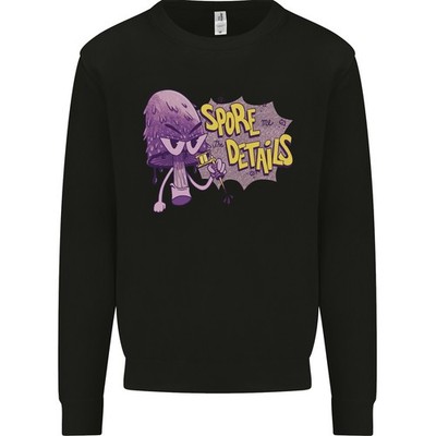 Spore Me The Einzelheiten Lustig Pilz Kinder Sweatshirt Pullover