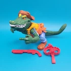 Vintage TMNT Leatherhead Ninja Turtles Action Figure 1989 Complete