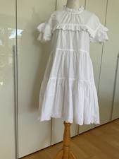 ULLA JOHNSON Kleid Weiß US Gr 4