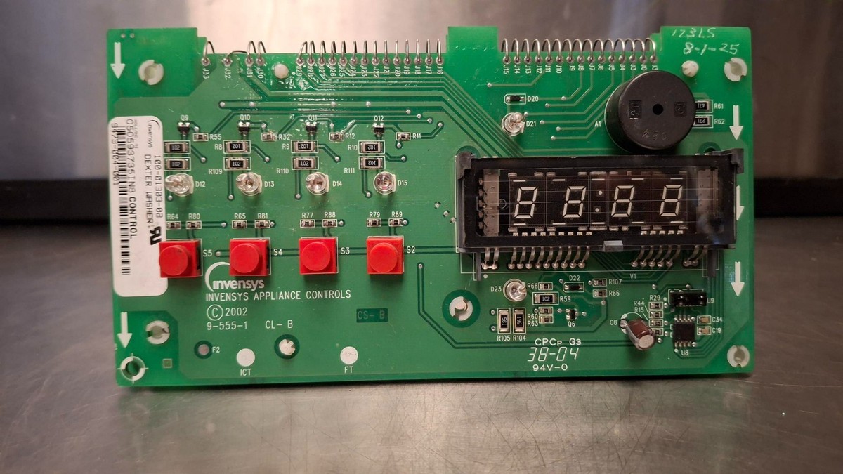 Washer Coin Control Board for Dexter P/N: 9473-004-001 [USED] | eBay