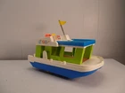 Vintage Fisher Price Little People Houseboat #985 from the 1970's