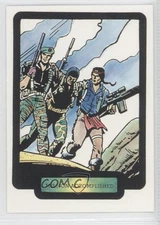 1987 Comic Images GI Joe Files Flint Spirit Quick Kick #14 0b6