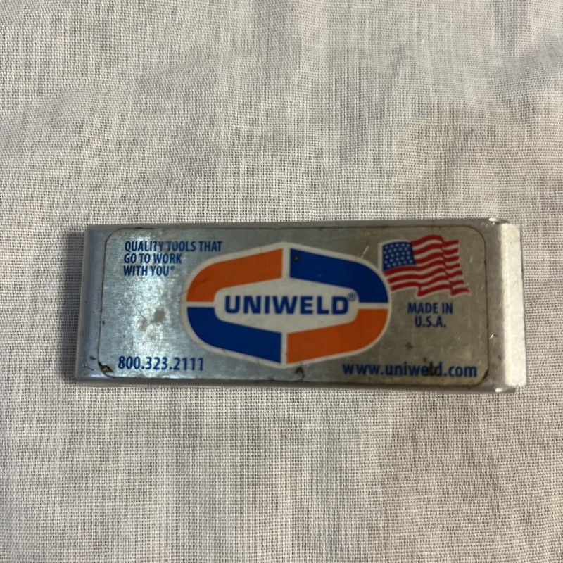 Vintage Uniweld Tools WELDING TIP CLEANERS Aluminum Cast Air Products Made USA