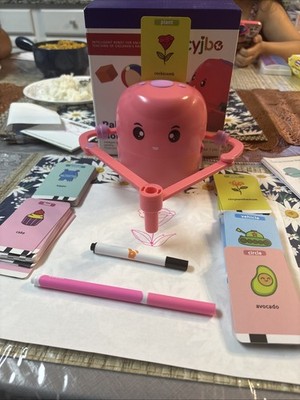 CYJBE Smart Drawing Robot Montessori Educational Toy Pink