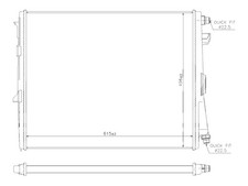 F�R BMW 4 G22 G23 G82 2020- K�HLER 16400WAA03